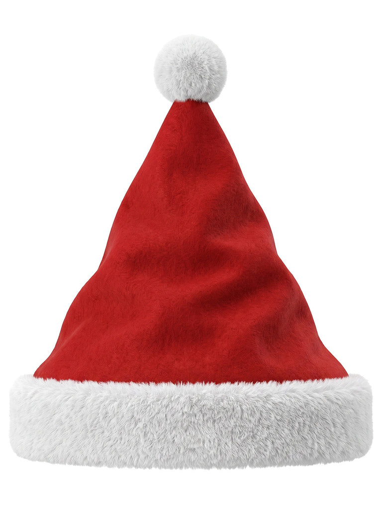 Rotes 80er Weihnachts-Elfenkostüm mit Samt, Tüll und Glockenkragen