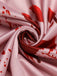 Rosa 1950er Halloween Blutfleck Halterkleid