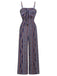 [Vorverkauf] 1930er Spaghetti Träger Schnüren Bohemian Jumpsuit