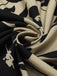 [Vorverkauf] Beige 1940er Hemdkragen Knöpfen Blumen Kleid