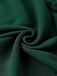 1940er Solid Elastic Waist Loose Pants