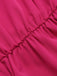1930er Elegant Kurzarm Taille Binden Bluse