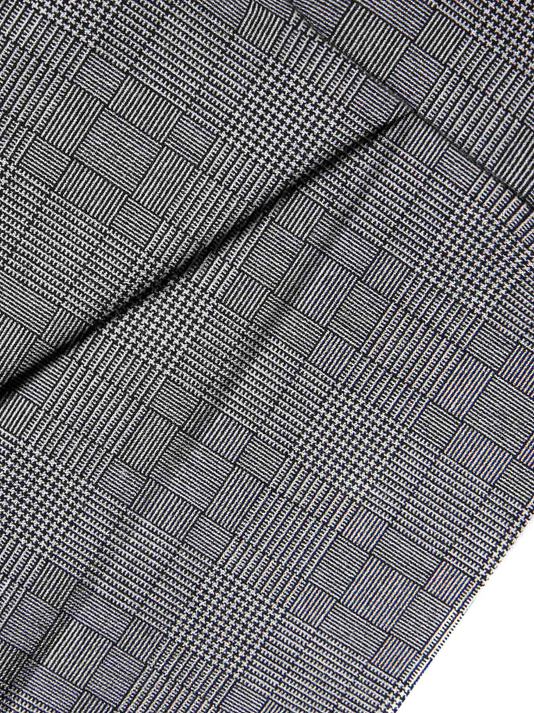 [Vorverkauf] Grün 1940er Glen Plaid Geknöpft Overall Hosen
