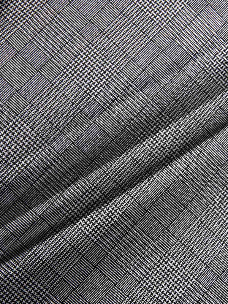 [Vorverkauf] Grün 1940er Glen Plaid Geknöpft Overall Hosen