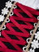 Grün 1950er Oktoberfest Dirndl Puffärmel Patchwork Kleid