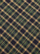 Grün 1930er Plaid Schlüssellochhals Jumpsuit