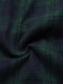 1930er Rundhalsausschnitt Tartan Plaid Meerjungfrauenkleid