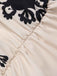 [Vorverkauf] Beige 1940er Schräger Kragen Tribal Jumpsuit