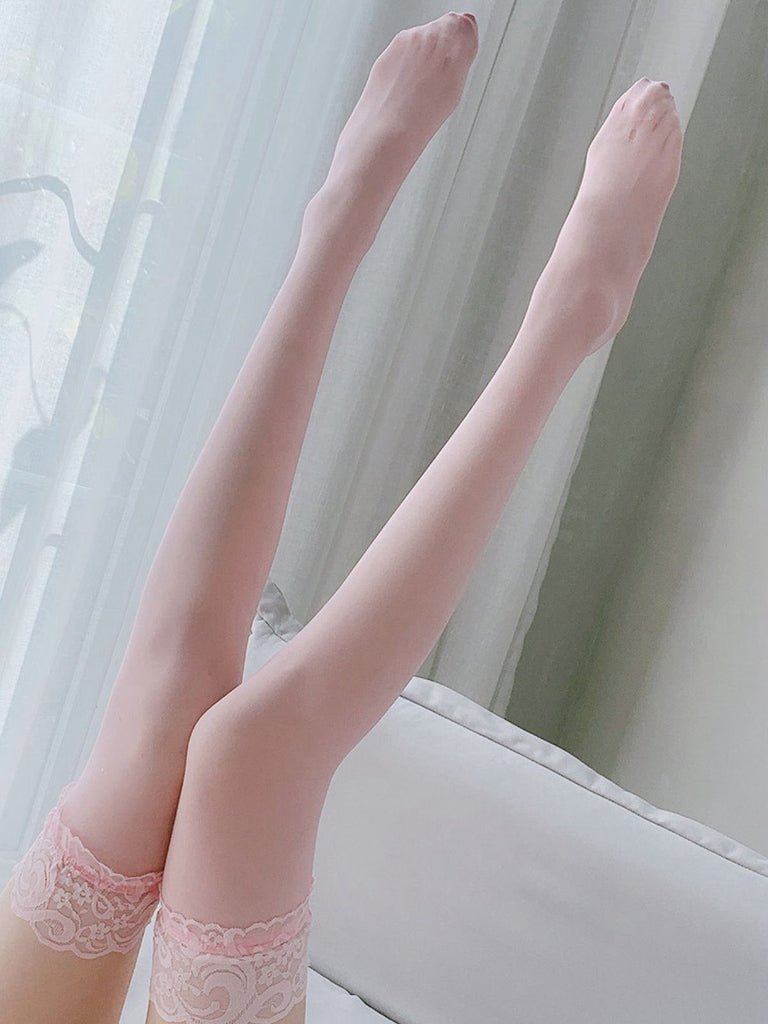 Solide Sexy Spitze Strümpfe