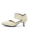 Solide Spitze Wildleder Kitten Heels