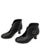 Boots mit Cut-out und Blockabsatz