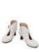 Boots mit Cut-out und Blockabsatz