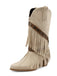 Vintage Denim Western Cowboy Fransen Wadenhoch Stiefel