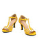 Peeptoe-Sandalen mit Cut-Outs, farblich abgesetzten Riemchen, Größe 13