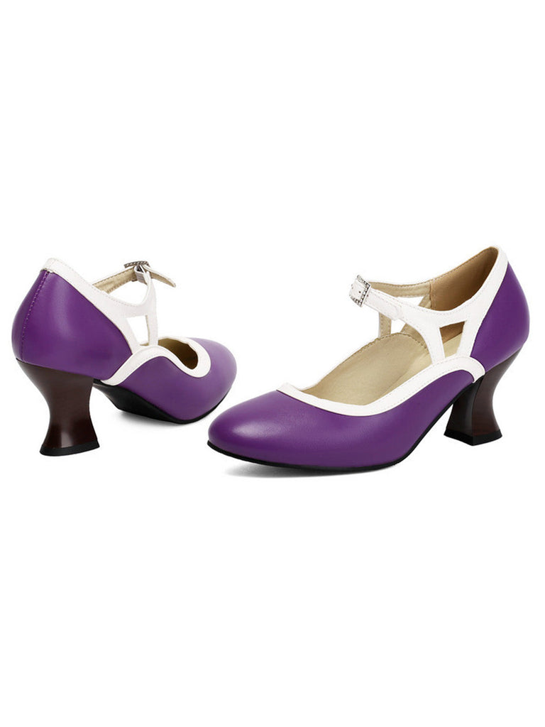 Vintage Elegant Schuhe mit Spitz und Cone