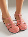 Pumps mit Cut-out und Mary Jane