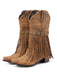 Boots mit Spitz und Quaste