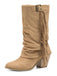 Vintage Boots mit Fransen und Mid