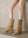 Vintage Boots mit Fransen und Mid