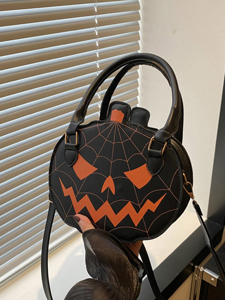 Halloween Handtasche mit Kürbis