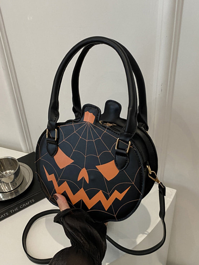 Halloween Handtasche mit Kürbis