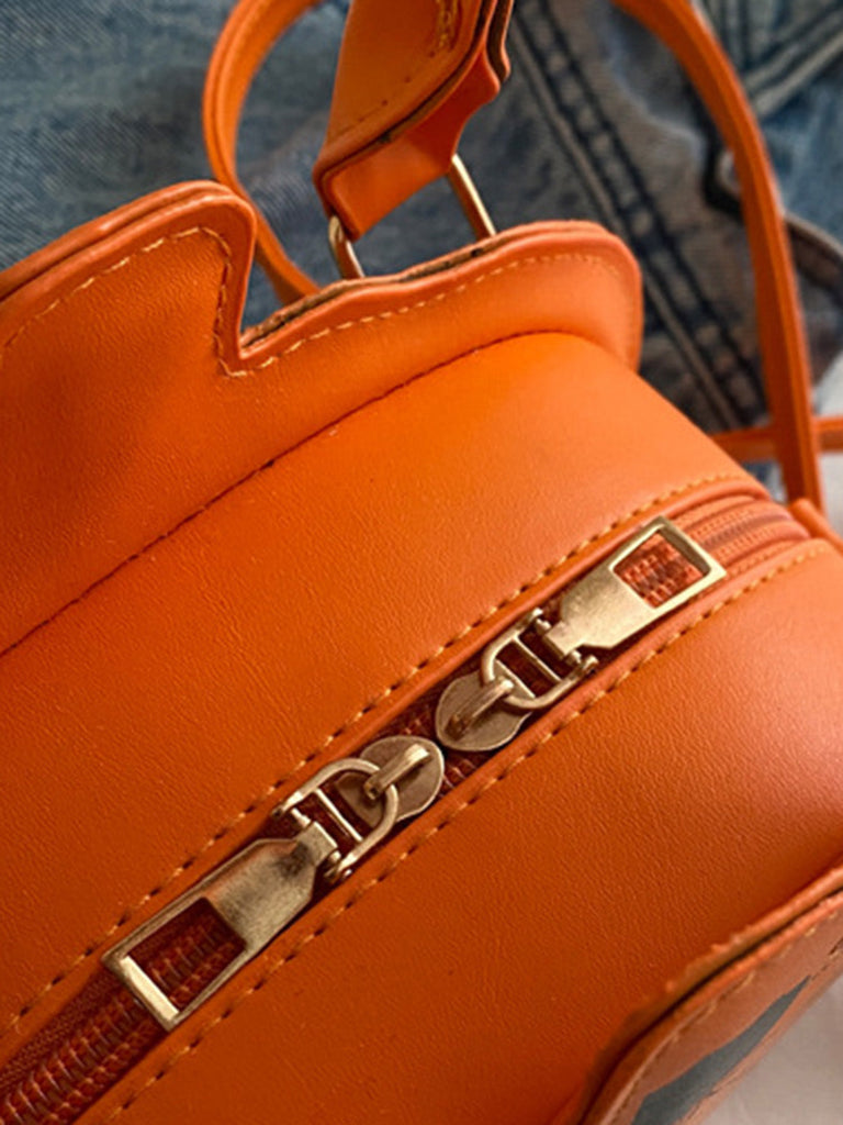 Halloween Handtasche mit Kürbis