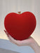 Vintage Samt Love Solide Tragetasche