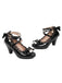Lackleder Bogen Lolita High Heels