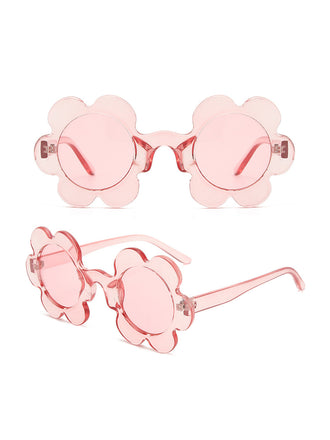 Vintage Blumenrand Sonnenbrille