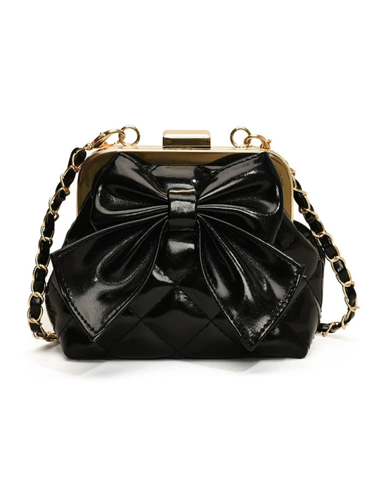 Vintage Bogen Clip Kette Crossbody Tasche