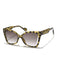 Vintage Plastik Quadratischem Rahmen Sonnenbrille