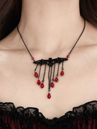 Gothic Legierung Schläger Anhänger Halskette