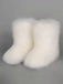Vintage Kunstpelz Winter Schneestiefel