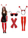 Marienkäfer-Kostüm-Accessoire-Set mit Polka-Dots