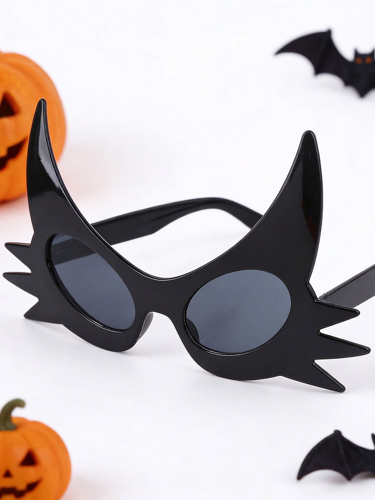 Schwarze Catwoman Halloween-Cosplay-Brille
