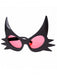 Schwarze Catwoman Halloween-Cosplay-Brille
