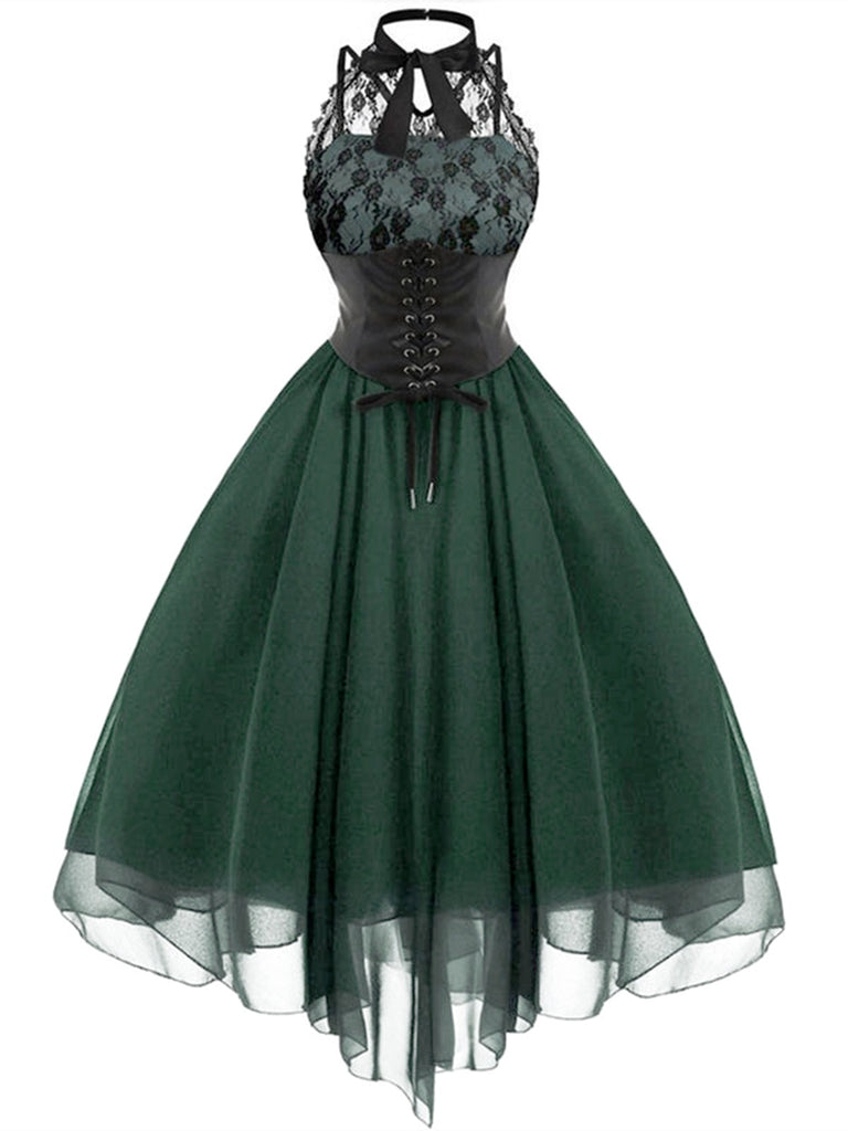 GOTHIC SPITZE STEAMPUNK KLEID