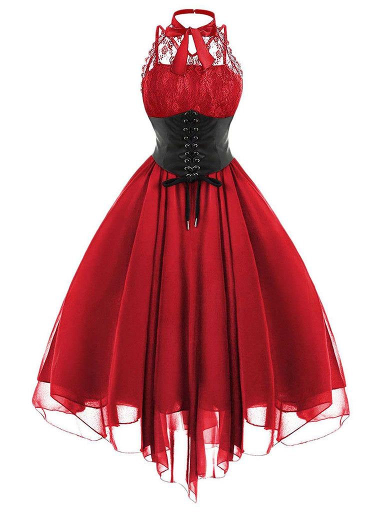SPITZE STEAMPUNK KLEID