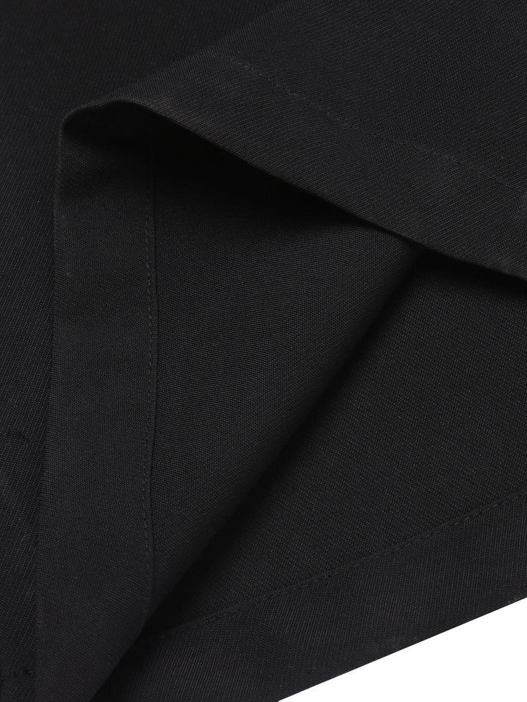 Grün Hose Mit Weitem Bein Und Hoher Taille