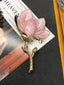 Emaille 3D Magnolie Blumen Brosche