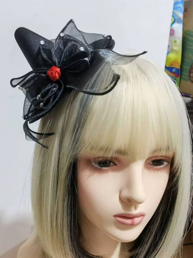 Halloween Bogen Spitzhut Haarspange