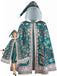 1950er Weihnachten Hooded Cape Mantel