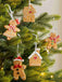 Vintage Weihnachten Lebkuchenmann Ornamente