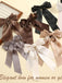 Retro Satin- mit Schleife und Ribbon