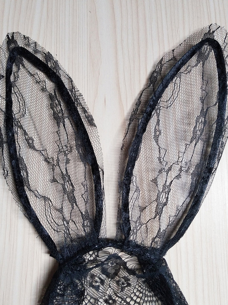 Black Lace Vintage Classic Hat 3