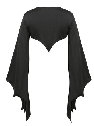 Black 1970s Vintage Classic Cape 2