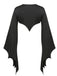 Black 1970s Vintage Classic Cape 2