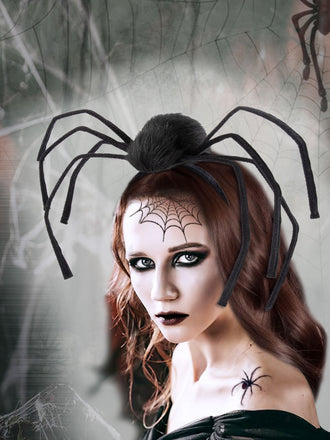 Schwarz Halloween Haarreif