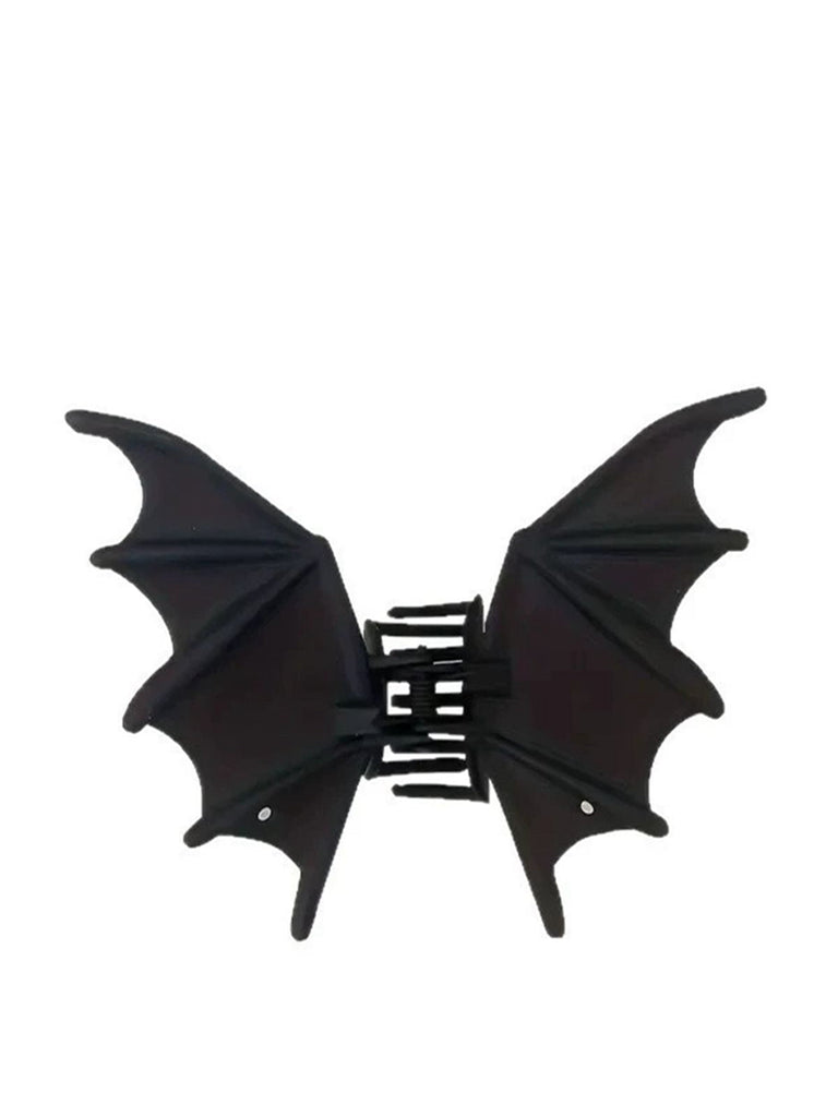 Vintage Gothic Haarspange mit Fledermausflügeln