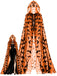 30er Halloween mit Bat-Print und Lang